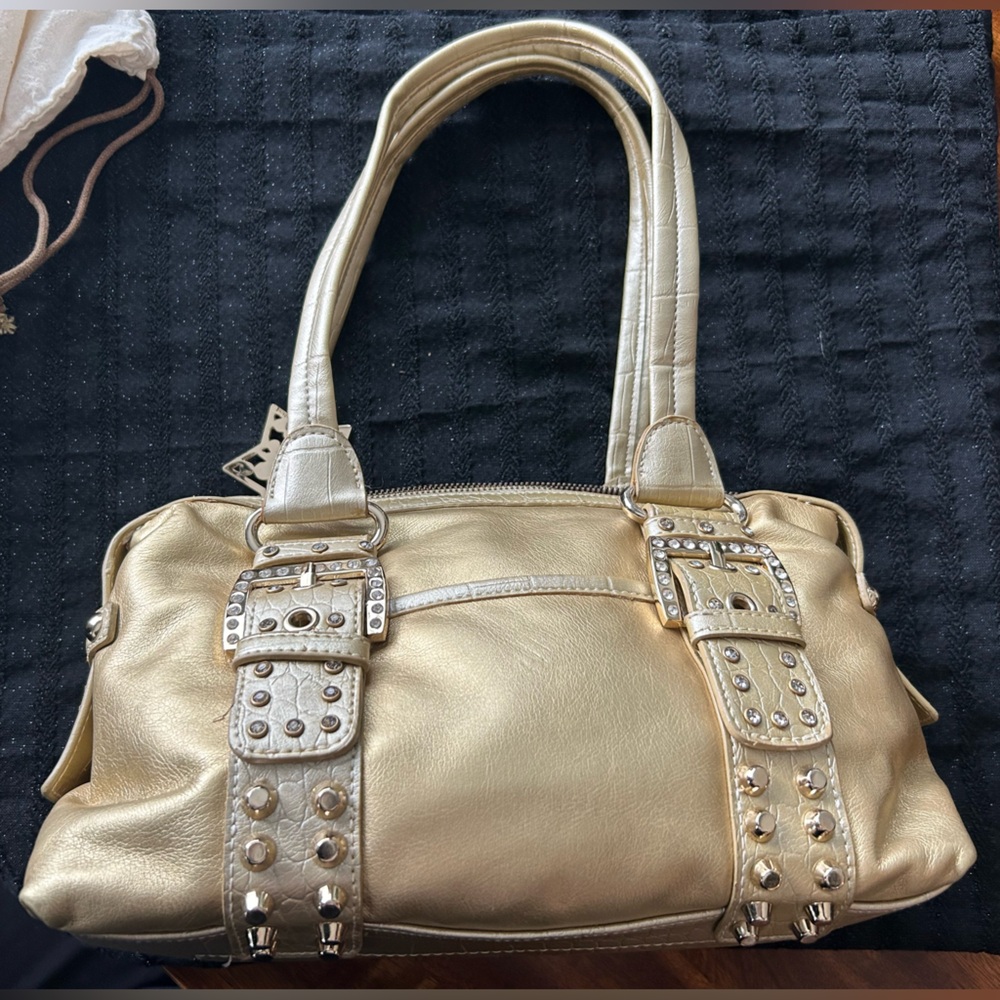 Kathy van zeeland gold purse